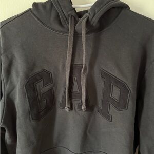 GAP Hoodie Charcoal/Black Pullover Kids size Large.